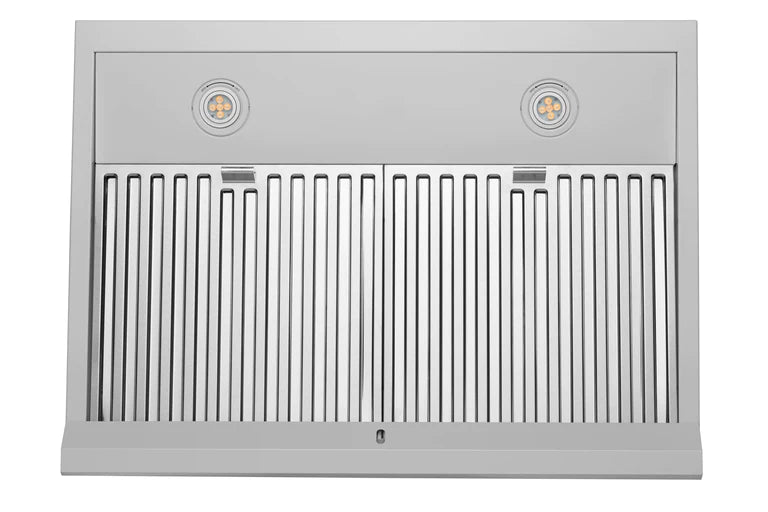 Hauslane 30 Inch Under Cabinet Touch Control Range Hood with Stainless Steel Filters in Matte White (UC-PS18WHT-30)