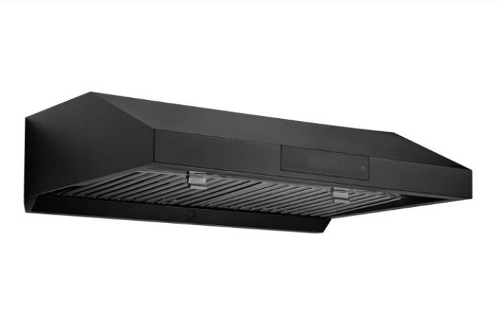 Hauslane 36-Inch Under Cabinet Touch Control Range Hood with Stainless Steel Filters in Black Stainless Steel (UC-PS18BSS-36)