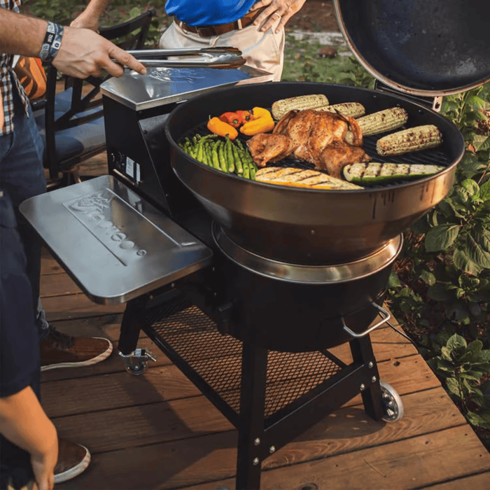 Recteq Wood Pellet Grill and Smoker B380X Bullseye Deluxe WiFi Black/Silver