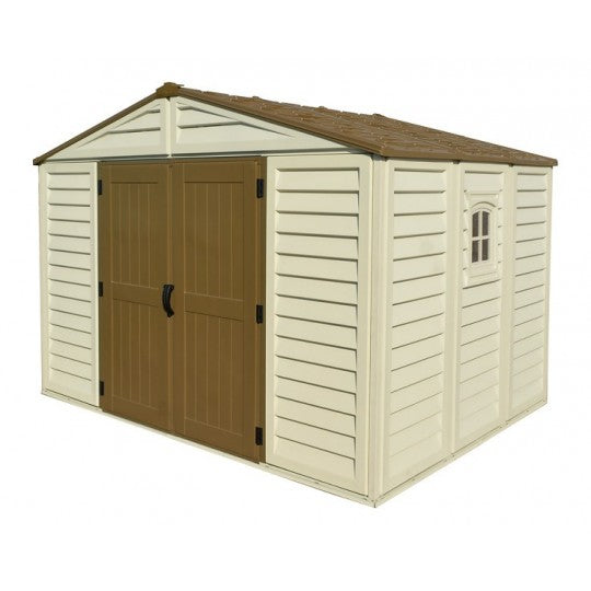 DuraMax Woodbridge Plus Vinyl Shed