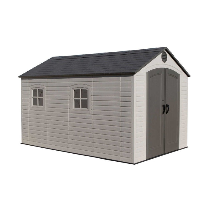 Lifetime 8x12.5 Plastic Storage Shed Kit w/ Floor (6402)