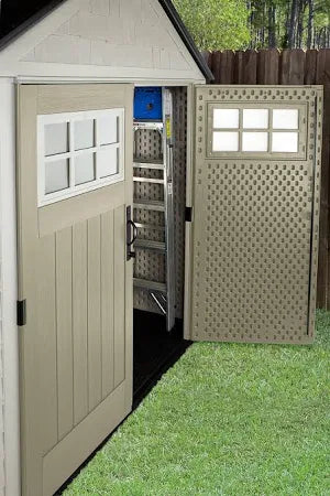 Rubbermaid 7x7 Resin Outdoor Storage Shed