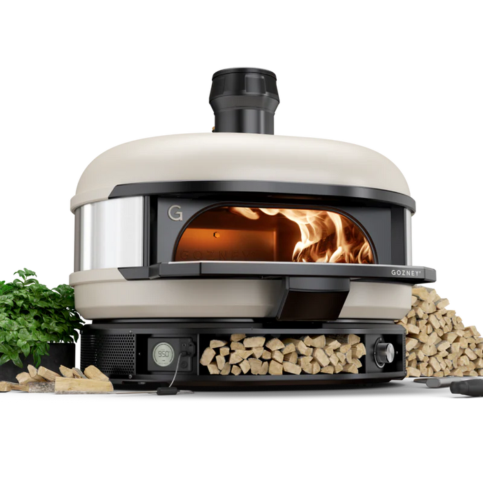 Gozney Dome Dual Fuel Pizza Oven - Natural Gas Fired - Bone
