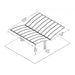 Palram – Canopia Arizona Wave Aluminum & Steel Double Carport - Wing Style (HG9101) - Garage Saints