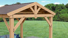 Yardistry Meridian 10x10 Cedar Wood Pavilion Kit - YM11909COM - Garage Saints